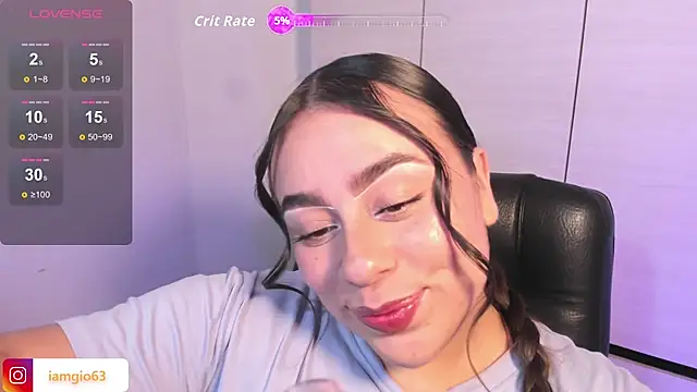 Snapshot of Georgina_1t chatting on October 11, 3:07 am Georgina 1t online show from October 11, 3:07 am