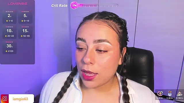 Snapshot of Georgina_1t chatting on October 17, 4:27 am Georgina 1t online show from October 17, 4:27 am