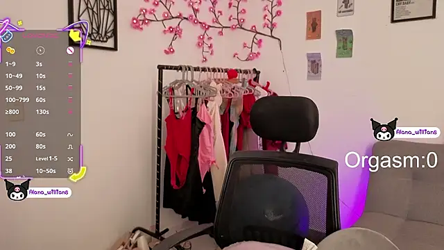 1Alana W online show from February 12, 12:38 pm