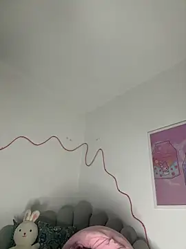 Snapshot of Tsuki-moon chatting on February 16, 3:04 am Tsuki-moon online show from February 16, 3:04 am