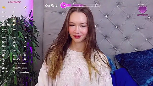 Snapshot of KateVon chatting on March 15, 2:35 am KateVon online show from March 15, 2:35 am