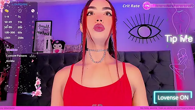 Babyenderlyn online show from November 8, 1:25 pm