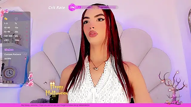 Babyenderlyn online show from October 26, 1:33 pm