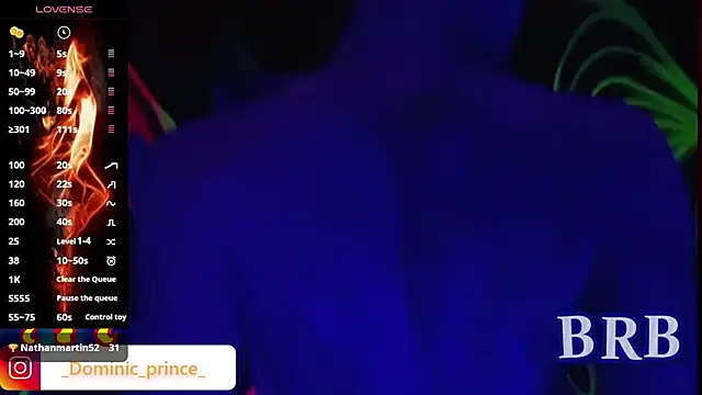 Snapshot of DominicPrince chatting on November 12, 12:42 pm DominicPrince online show from November 12, 12:42 pm