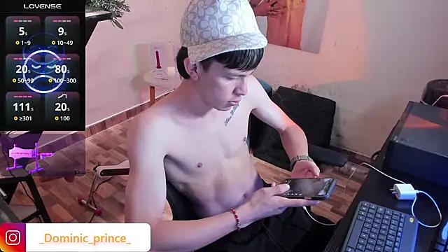 DominicPrince online show from February 14, 4:29 pm