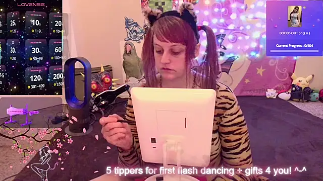 BabyZelda online show from February 2, 1:37 am