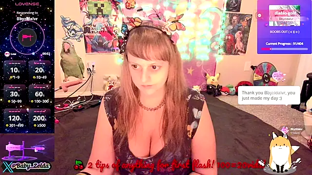 BabyZelda online show from September 26, 3:24 am
