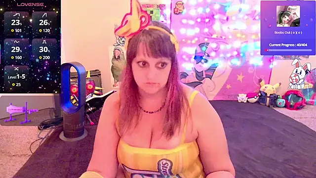 BabyZelda online show from April 8, 12:23 am