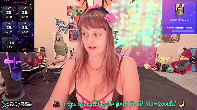 BabyZelda online show from November 23, 12:59 pm