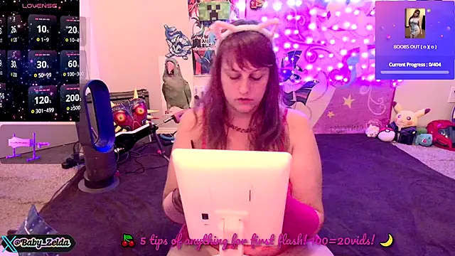 BabyZelda online show from December 23, 7:18 am