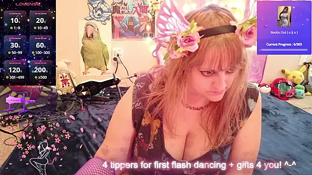 BabyZelda online show from July 7, 1:25 pm