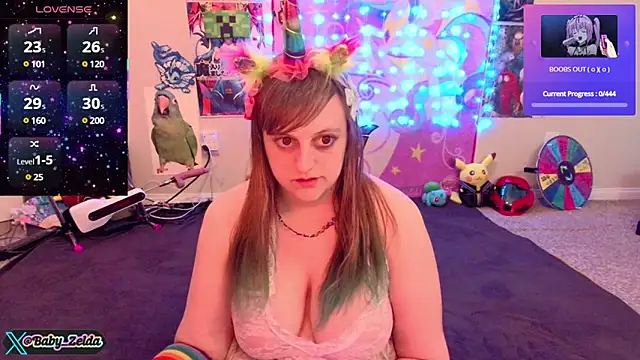 BabyZelda online show from February 19, 12:55 pm