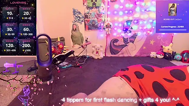 BabyZelda online show from March 8, 5:00 am