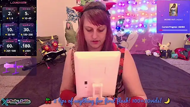 BabyZelda online show from January 17, 4:49 am