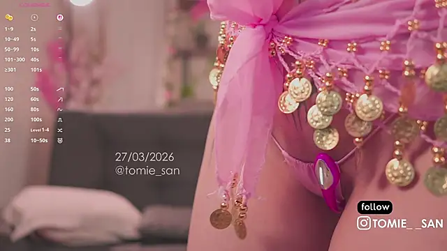 tomie san online show from March 27, 7:59 pm