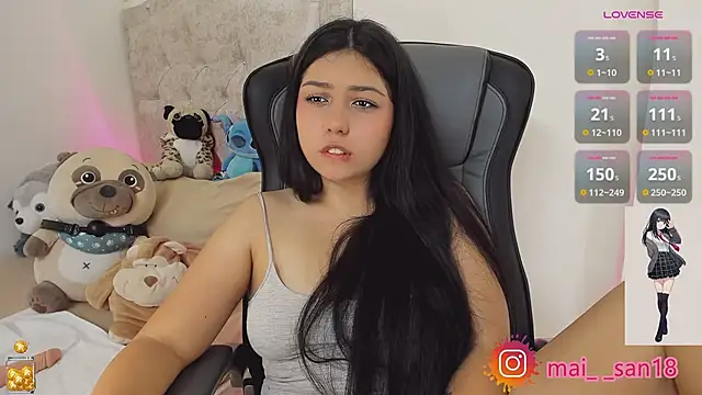 Maii chan online show from January 12, 9:40 am