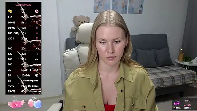 IsabelAllen online show from February 18, 1:18 pm