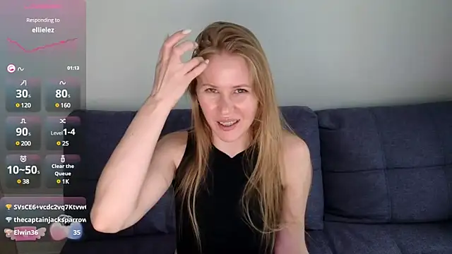 IsabelAllen online show from March 3, 2:49 pm