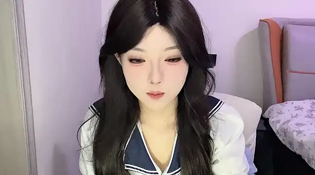 Snapshot of Q-ing chatting on March 4, 4:38 am Q-ing online show from March 4, 4:38 am