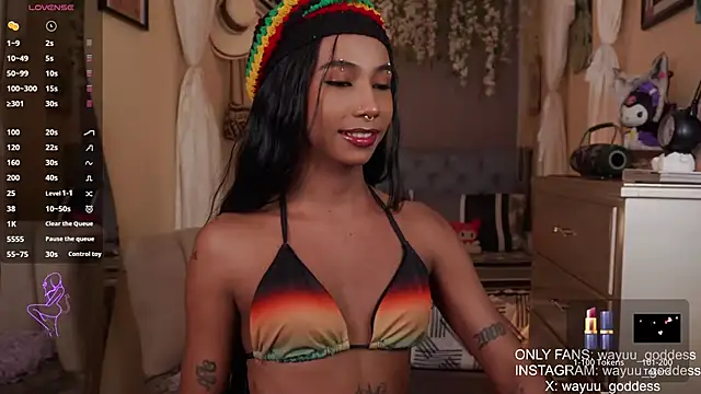 Snapshot of wayuu-goddess chatting on September 21, 2:55 pm wayuu-goddess online show from September 21, 2:55 pm