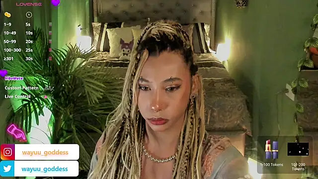 Snapshot of wayuu-goddess chatting on January 22, 4:12 pm wayuu-goddess online show from January 22, 4:12 pm