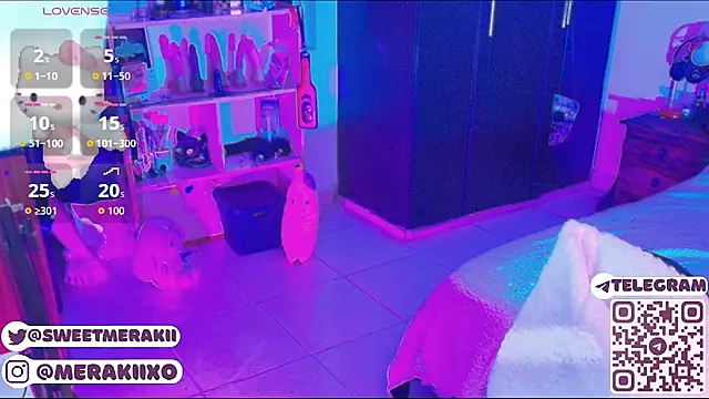 meraki fraise online show from April 13, 9:30 pm