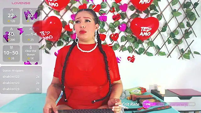 Snapshot of Giinger_gap chatting on February 14, 4:34 am Giinger gap online show from February 14, 4:34 am