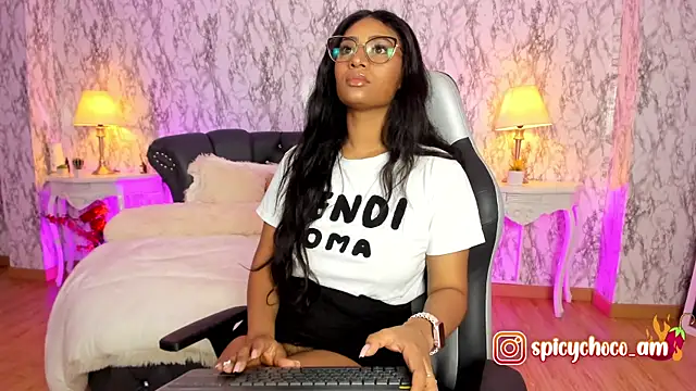 SpicyAmelia online show from March 13, 1:18 pm