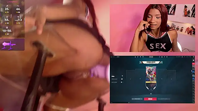 Snapshot of SofiRey_ chatting on May 13, 2:24 pm SofiRey online show from May 13, 2:24 pm