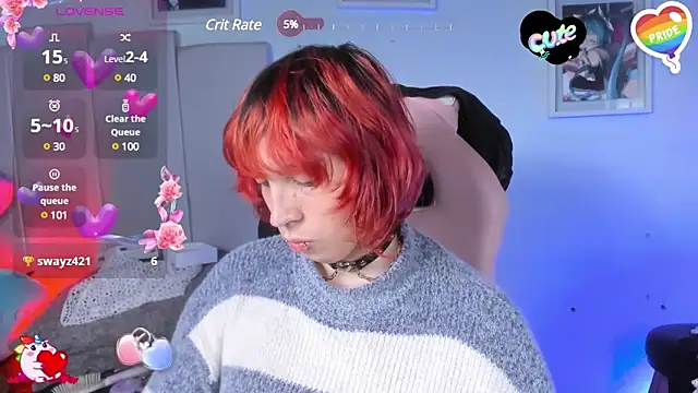 Snapshot of -kisa_ chatting on February 27, 10:11 am -kisa online show from February 27, 10:11 am