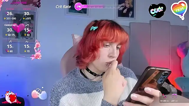 Snapshot of -kisa_ chatting on February 25, 8:14 am -kisa online show from February 25, 8:14 am
