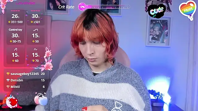 Snapshot of -kisa_ chatting on March 18, 5:56 am -kisa online show from March 18, 5:56 am