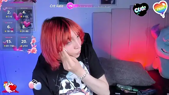 Snapshot of -kisa_ chatting on February 20, 5:33 am -kisa online show from February 20, 5:33 am