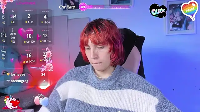 Snapshot of -kisa_ chatting on February 28, 11:03 am -kisa online show from February 28, 11:03 am