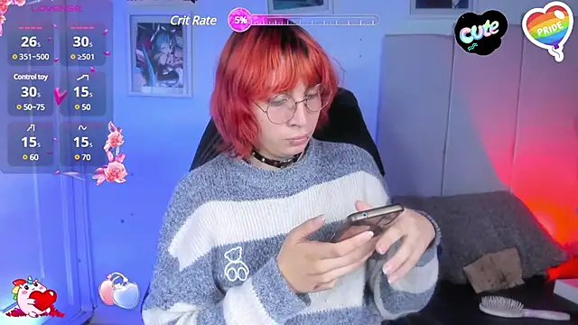 Snapshot of -kisa_ chatting on February 26, 3:14 am -kisa online show from February 26, 3:14 am