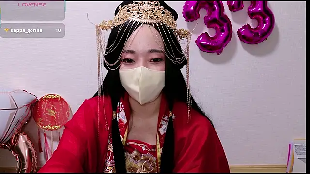 Rio chan  online show from April 11, 7:06 pm