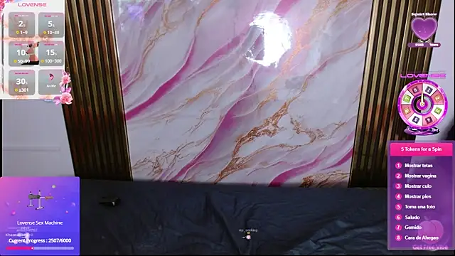 dulcenia rose online show from November 27, 2:50 pm