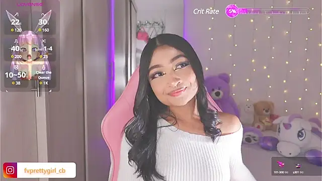 Snapshot of urfavprettygirl chatting on February 2, 7:09 am urfavprettygirl online show from February 2, 7:09 am