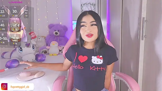 urfavprettygirl online show from January 12, 10:44 am