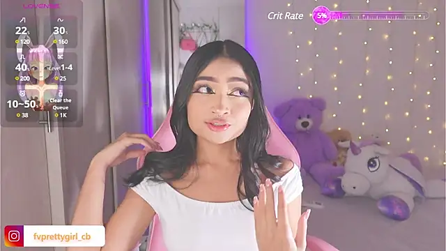 Snapshot of urfavprettygirl chatting on February 16, 2:42 am urfavprettygirl online show from February 16, 2:42 am