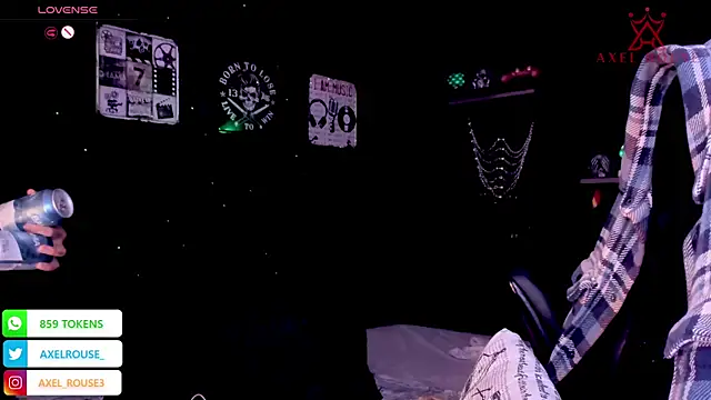 AxelRouse 1 online show from October 10, 2:12 am