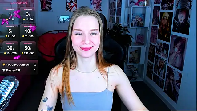 CuteMousee online show from February 7, 5:41 am