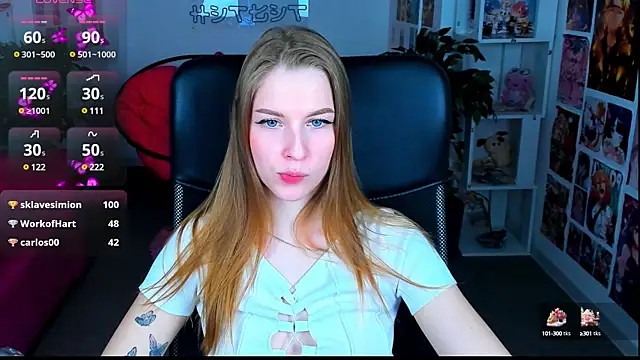 CuteMousee online show from January 30, 8:43 am