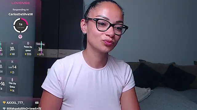 Snapshot of BabySerene chatting on July 5, 3:22 am BabySerene online show from July 5, 3:22 am