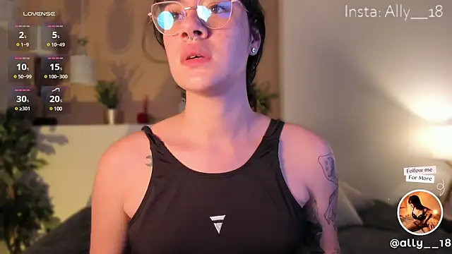 Ally addams online show from February 24, 3:55 am