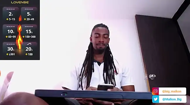 Snapshot of Malkon_Big chatting on February 13, 5:11 pm Malkon Big online show from February 13, 5:11 pm