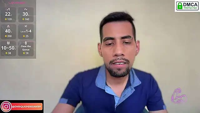 EnriquePersian197 online show from June 29, 6:18 pm