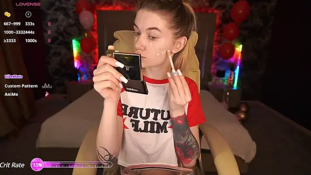 Snapshot of AnacondaOn chatting on February 18, 7:21 am AnacondaOn online show from February 18, 7:21 am