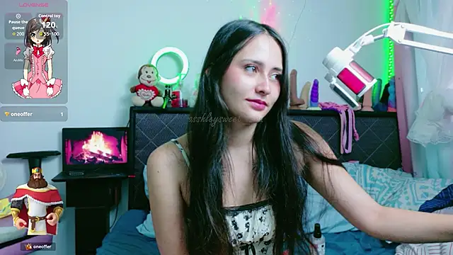 Snapshot of asshleysweet_uwu chatting on June 19, 4:02 pm asshleysweet uwu online show from June 19, 4:02 pm