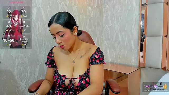 Snapshot of Gema-lexy chatting on March 15, 12:45 pm Gema-lexy online show from March 15, 12:45 pm